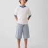 Παιδικό T-shirt Get Blue με χαλαρό λογότυπο