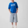 Παιδικό T-shirt Get Blue με χαλαρό λογότυπο