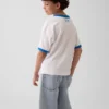 Παιδικό T-shirt Get Blue με χαλαρό λογότυπο