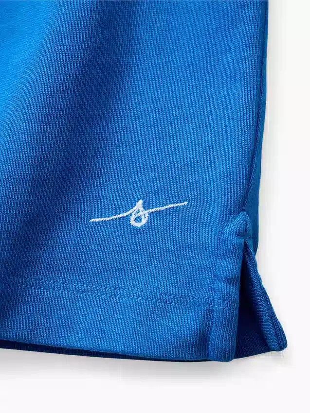 Παιδικό T-shirt Get Blue με χαλαρό λογότυπο