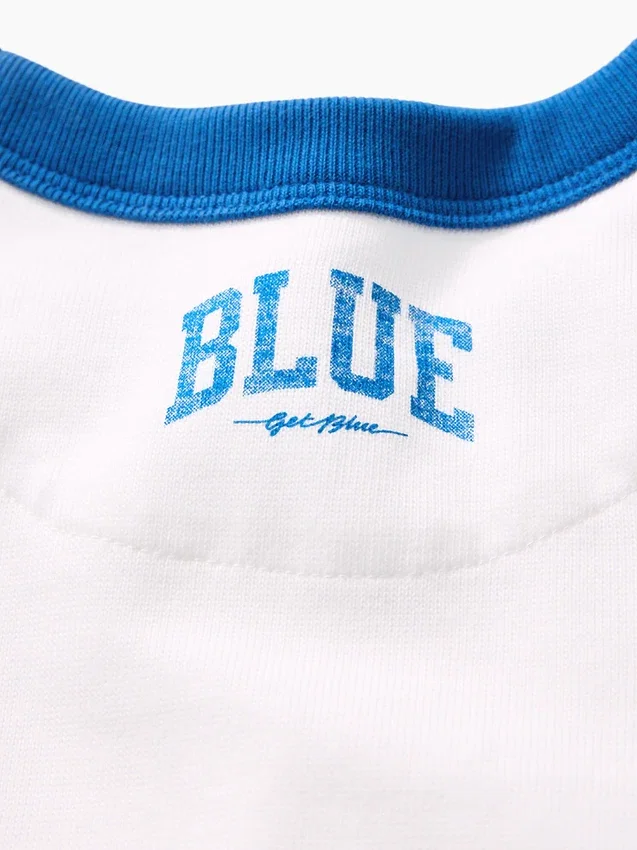 Παιδικό T-shirt Get Blue με χαλαρό λογότυπο
