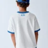 Παιδικό T-shirt Get Blue με χαλαρό λογότυπο