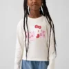 Παιδικό T-shirt Hello Kitty με γραφικά σε oversized γραμμή