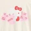 Παιδικό T-shirt Hello Kitty με γραφικά σε oversized γραμμή