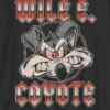 Παιδικό T-shirt Looney Tunes με μεταλλικό γραφικό Wile E