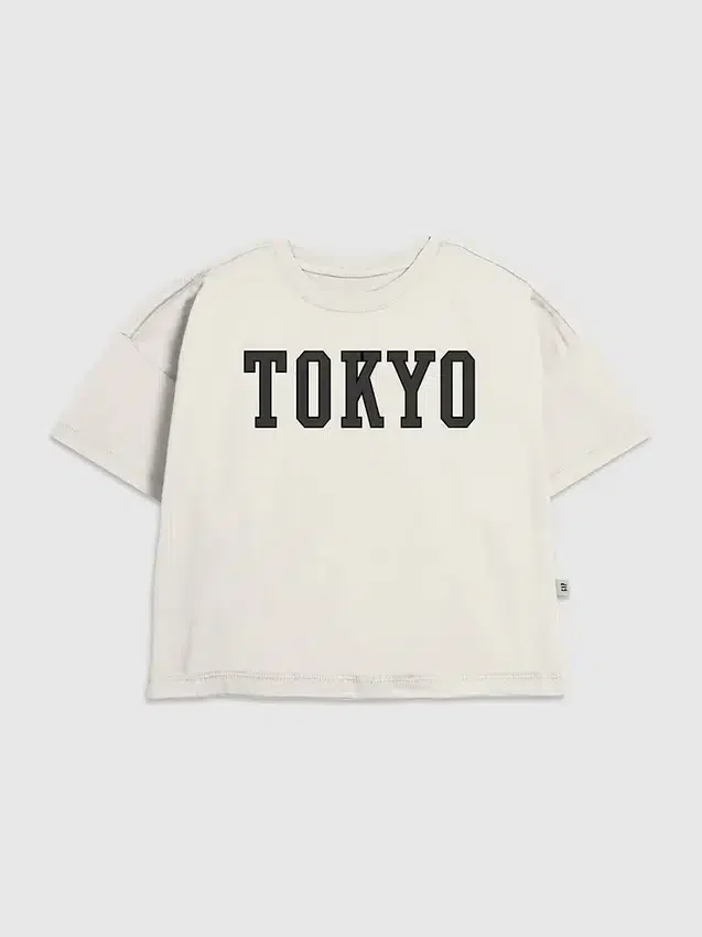 Παιδικό T-shirt με έντονο γραφικό «Tokyo»