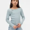 Παιδικό T-shirt με φιόγκο από ριμπ