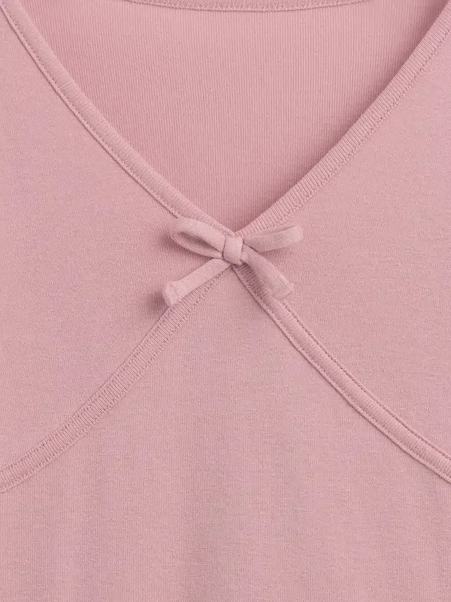 Παιδικό T-shirt με φιόγκο στο μπροστινό μέρος