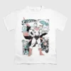 Παιδικό T-shirt με γραφικά από κόμικς του Σούπερμαν