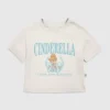 Παιδικό T-shirt με γραφικά «Cinderella Collegiate»