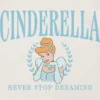Παιδικό T-shirt με γραφικά «Cinderella Collegiate»