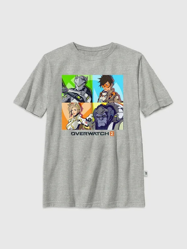 Παιδικό T-shirt με γραφικά Overwatch Box Up