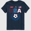 Παιδικό T-shirt με γραφικά ποδοσφαίρου ΗΠΑ
