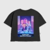 Παιδικό T-shirt με γραφικό από την αφίσα «Demon Hunters» της K-Pop