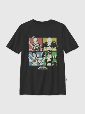 Παιδικό T-shirt με γραφικό «Avatar: The Last Airbender – Box up»