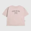Παιδικό T-shirt με γραφικό «Class of 2026» και φιόγκο