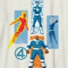 Παιδικό T-shirt με γραφικό «Fantastic Four Family»