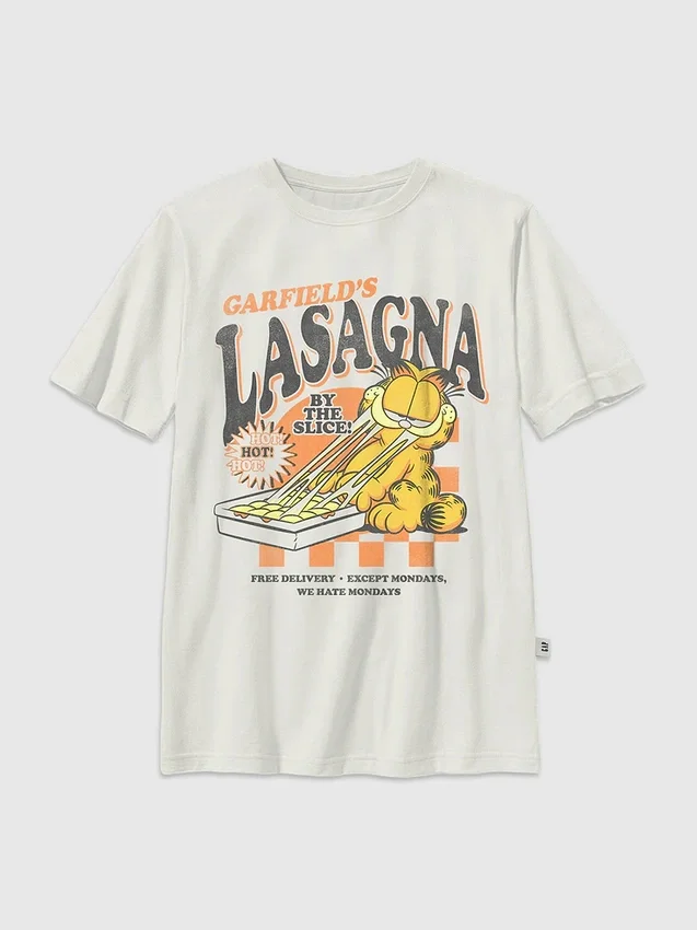 Παιδικό T-shirt με γραφικό «Garfield Lasagna»