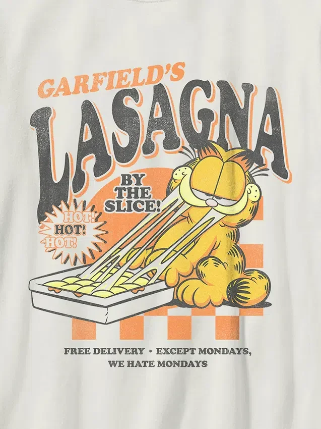 Παιδικό T-shirt με γραφικό «Garfield Lasagna»