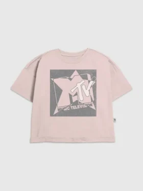 Παιδικό T-shirt με γραφικό «Grunge Star» της MTV