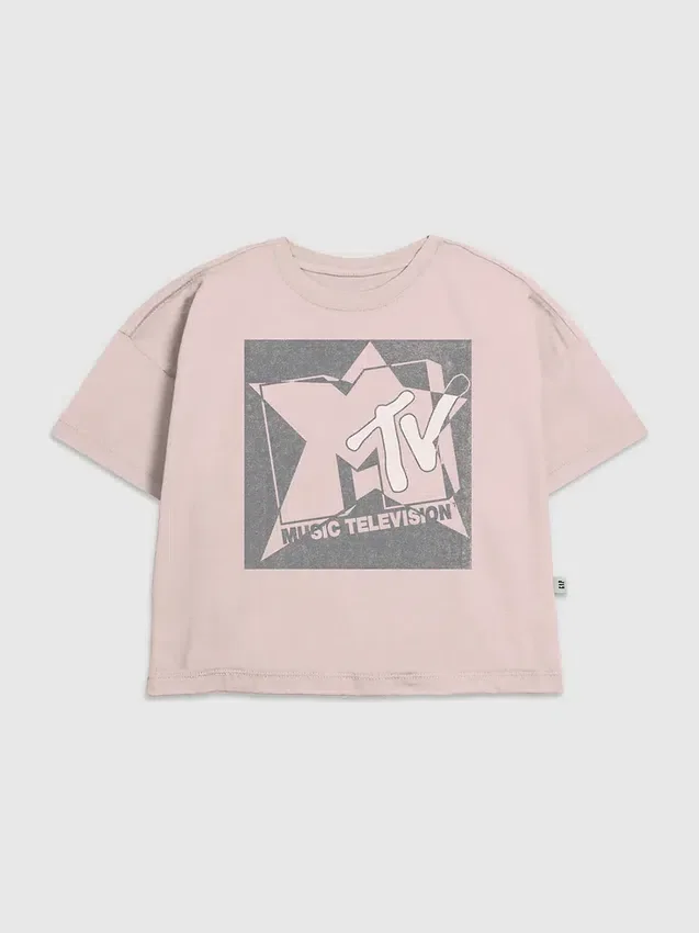 Παιδικό T-shirt με γραφικό «Grunge Star» της MTV