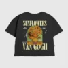 Παιδικό T-shirt με γραφικό «Ηλιοτρόπια του Βαν Γκογκ»