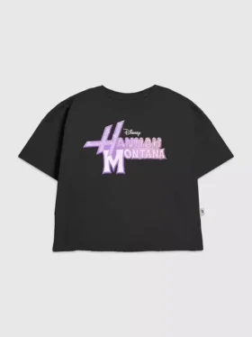 Παιδικό T-shirt με γραφικό λογότυπο Hannah Montana Glam