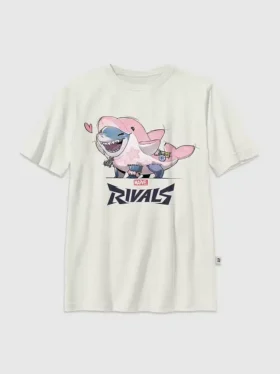 Παιδικό T-shirt με γραφικό «Marvel Rivals Lovey Jeff»