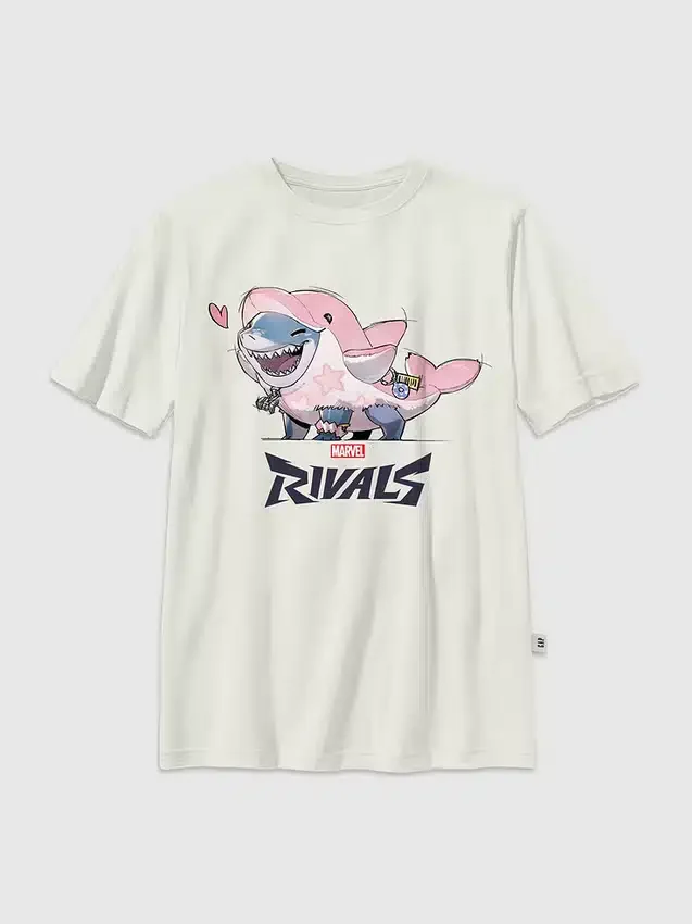 Παιδικό T-shirt με γραφικό «Marvel Rivals Lovey Jeff»