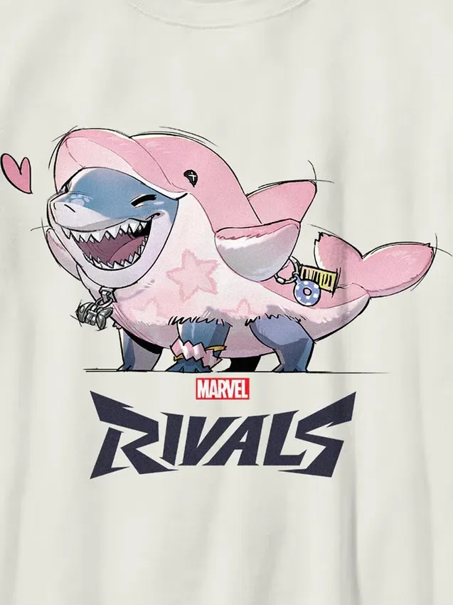 Παιδικό T-shirt με γραφικό «Marvel Rivals Lovey Jeff»
