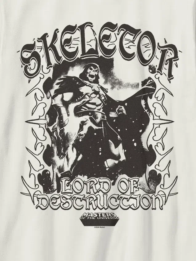 Παιδικό T-shirt με γραφικό «Masters of the Universe Skeletor»