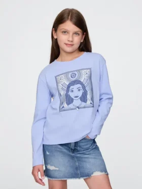 Παιδικό T-shirt με γραφικό «Moana» από τη σειρά GAP × Disney