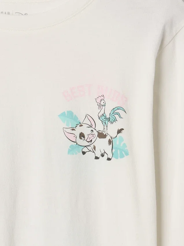 Παιδικό T-shirt με γραφικό «Moana» από τη σειρά GAP × Disney