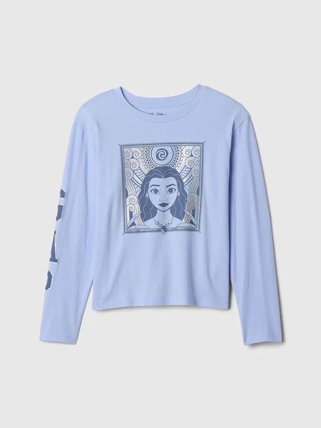 Παιδικό T-shirt με γραφικό «Moana» από τη σειρά GAP × Disney