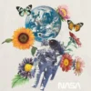 Παιδικό T-shirt με γραφικό «Nasa Space Floral»