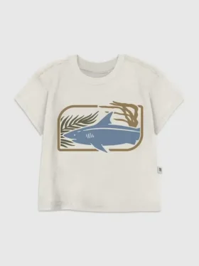 Παιδικό T-shirt με γραφικό «Oceans Calling»