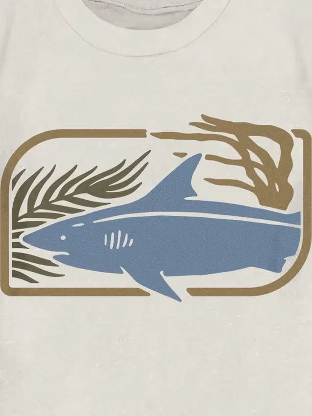 Παιδικό T-shirt με γραφικό «Oceans Calling»