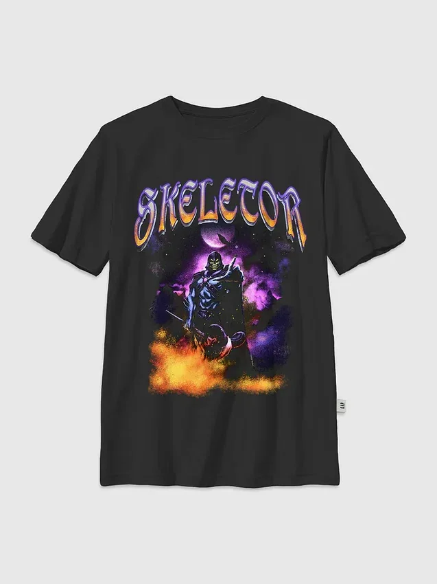 Παιδικό T-shirt με γραφικό «Skeletor Night» από τη σειρά «Masters of the Universe»