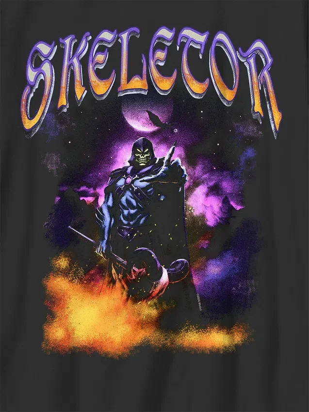 Παιδικό T-shirt με γραφικό «Skeletor Night» από τη σειρά «Masters of the Universe»