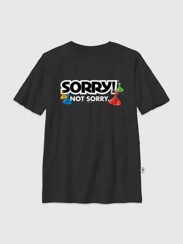 Παιδικό T-shirt με γραφικό «Sorry»