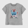 Παιδικό T-shirt με γραφικό «Spiderman Birthday Hero»