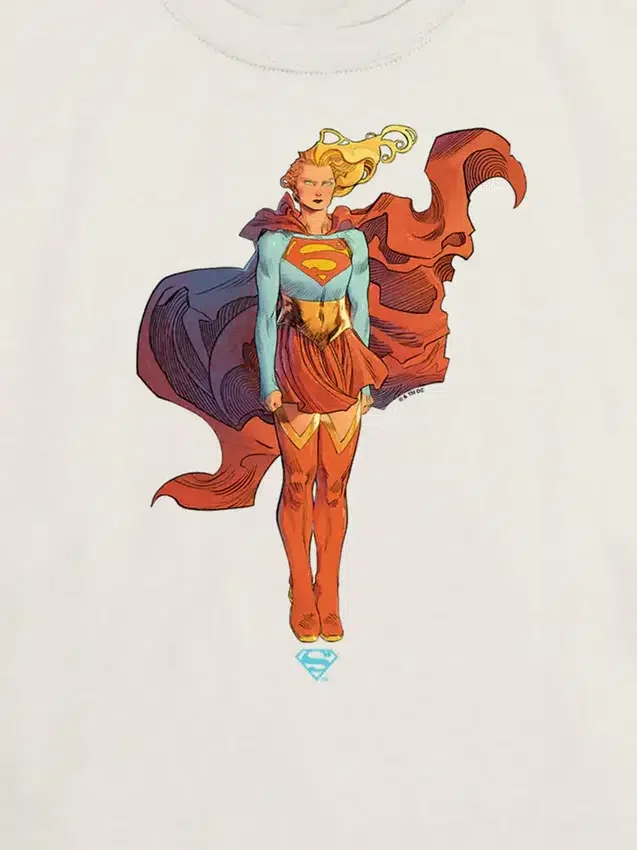 Παιδικό T-shirt με γραφικό «Supergirl Fuel Your Flight Star»