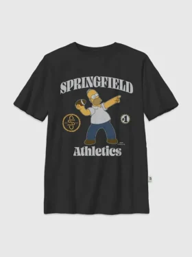 Παιδικό T-shirt με γραφικό «The Simpsons Throw a Homer»