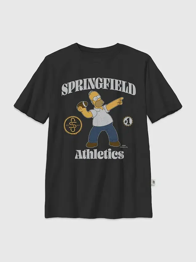 Παιδικό T-shirt με γραφικό «The Simpsons Throw a Homer»