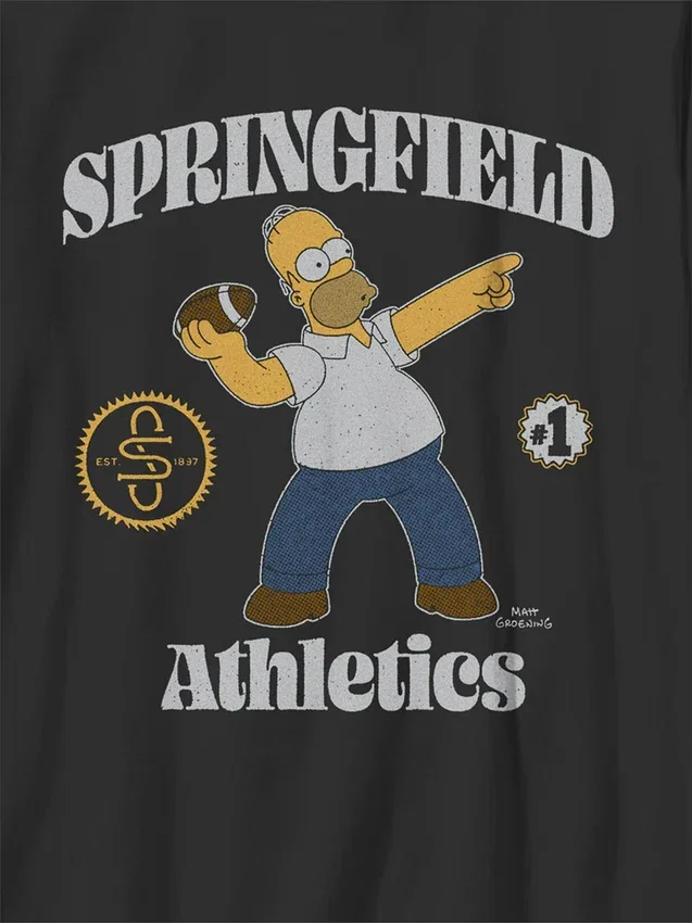 Παιδικό T-shirt με γραφικό «The Simpsons Throw a Homer»