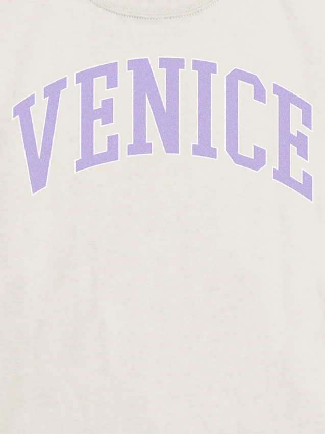 Παιδικό T-shirt με γραφικό «Venice Varsity»