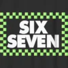 Παιδικό T-shirt με καρό σχέδιο Six Seven