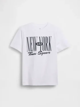 Παιδικό T-shirt με λογότυπο Gap NYC