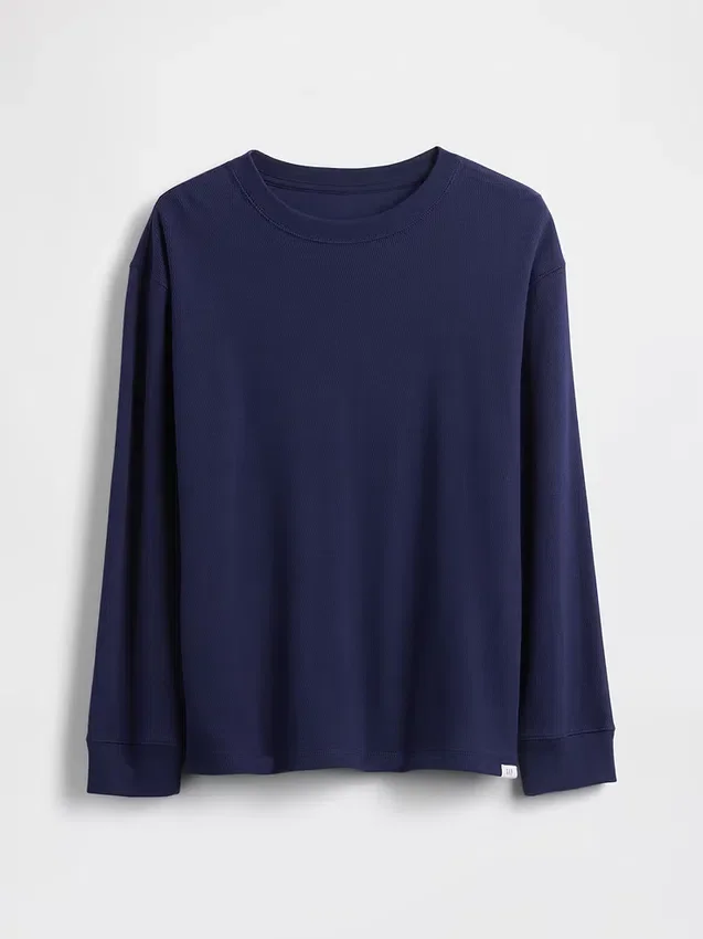 Παιδικό T-shirt με πλέξη «waffle»