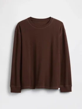 Παιδικό T-shirt με πλέξη «waffle»